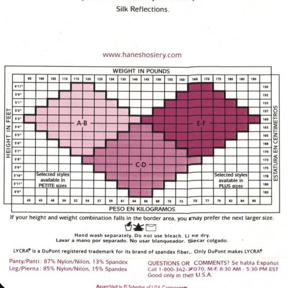 Hanes Silk Reflections All Day Sheer Pantyhose with control top Size EF - Picture 4 of 4